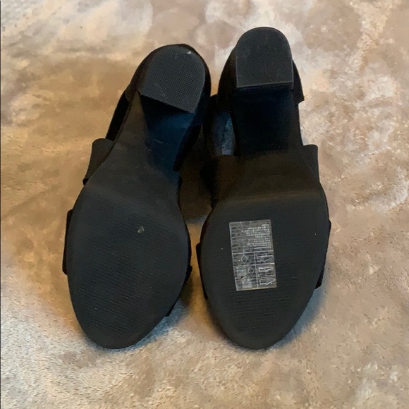 Strappy Black Heels - Picture 6 of 7